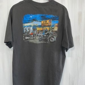 Mens Vintage Harley-Davidson Tifton Georgia graphic logo tee t -shirt xlarge xl